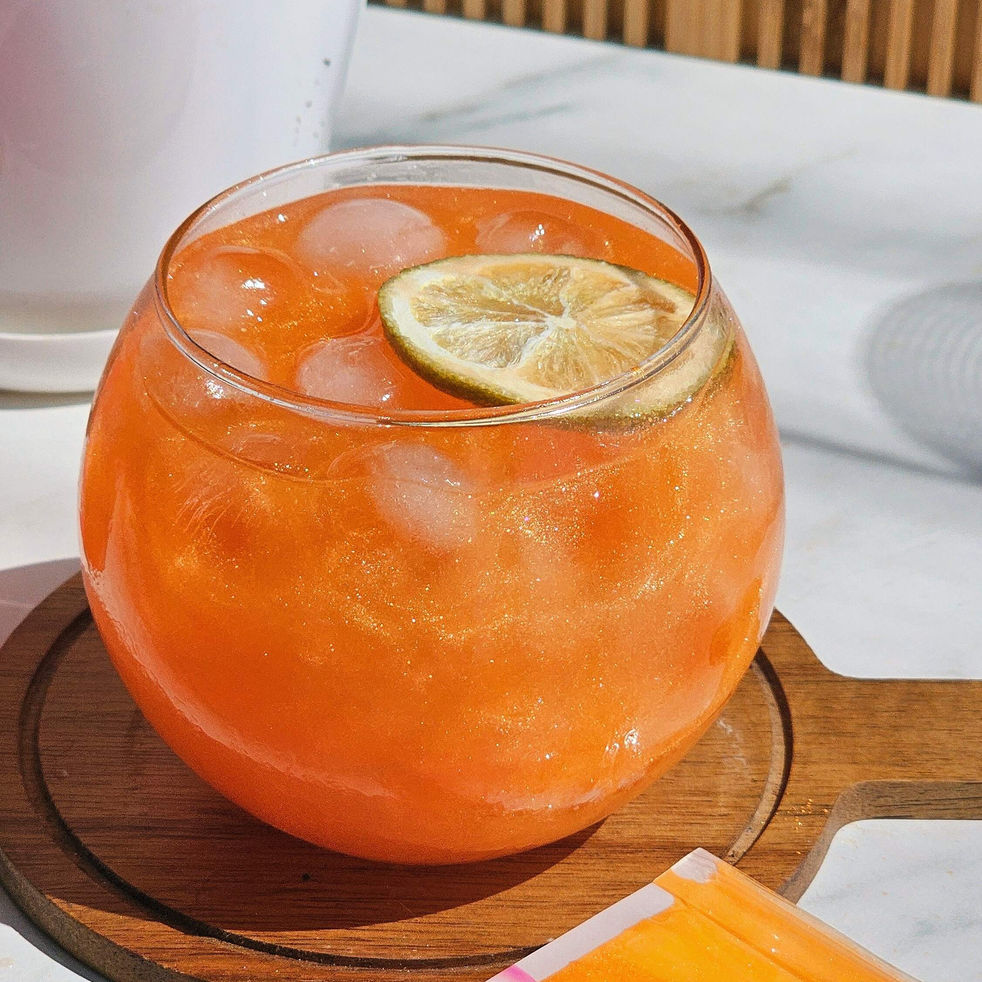 Edible Glitter Warm Orange